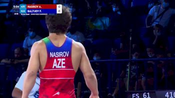 61 kg Final 3-5 - Abulfaz Nasirov, AZE vs Fedor Baltuev, RUS