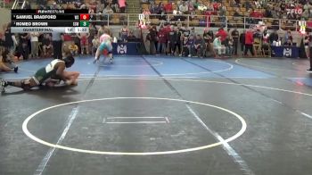 192 lbs Quarterfinal - Romeo Brown, Start Spartan Wrestling vs Samuel Bradford, West Liberty