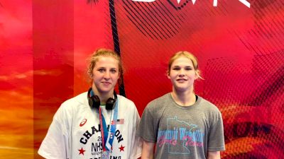 Valerie Hamilton and Caley Graber Led Team POWA To Victory At NHSCA National Duals