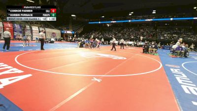 120 Class 1 lbs Champ. Round 1 - Connor Farmer, California vs Korbin Furnace, Principia