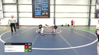 120 lbs Rr Rnd 2 - Bentley Ritenour, All-American Wrestling Club vs Macklin Holford, Demolition Elite