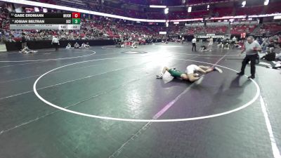 144 lbs Cons. Quarters - Gabe Erdmann, Mukwonago vs Josiah Beltran, D.C. Everest