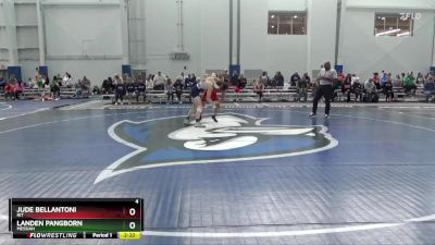 141 lbs Cons. Round 3 - Landen Pangborn, Messiah vs Jude Bellantoni, RIT