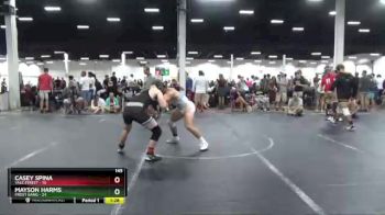 145 lbs Round 7 (8 Team) - Mayson Harms, Frost Gang vs Casey Spina, Yale Street