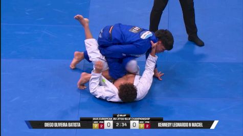 Kennedy Leonardo N Maciel vs Diego Oliveira Batista 2025 European Jiu-Jitsu IBJJF Championship