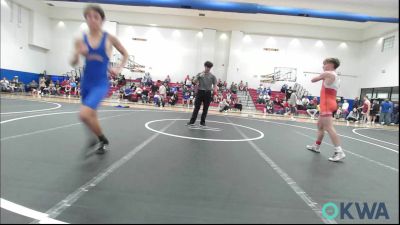 132 lbs Quarterfinal - Rogan Choate, Hennessey Takedown Club vs Curtis Kiefer, Moore