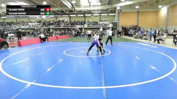 235 lbs Consolation - Elaine Pinto, Durfee vs Lillian Soper, Bucksport