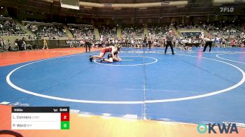 110 lbs Round Of 16 - Luke Conners, Lincoln Christian vs Patrick Ward, Mannford Pirate Youth Wrestling