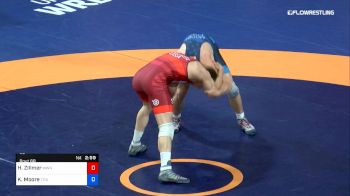 92 lbs Semifinal - Hayden Zillmer, Minnesota Storm vs Kollin Moore, Titan Mercury Wrestling Club (TMWC)