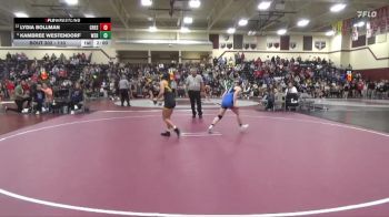 110 lbs Round 3 - Kambree Westendorf, Waverly-Shell Rock vs Lydia Bollman, Crestwood
