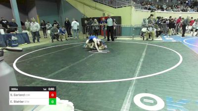 88 lbs Consi Of 8 #2 - Sean Garland, Edmond Memorial vs Eli Stahler, Stillwater