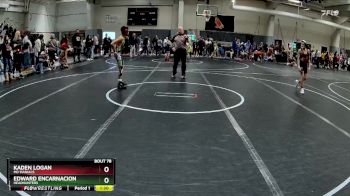 90 lbs Quarterfinal - Edward Encarnacion, Headhunters vs Kaden Logan, MD Maniacs