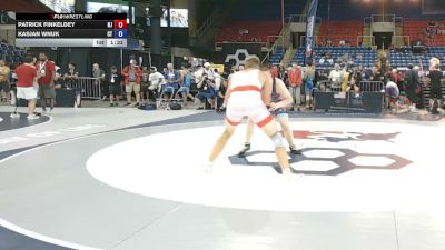 190 lbs Champ. Rd Of 128 - Patrick Finkeldey, New Jersey vs Kasjan Wnuk, Connecticut