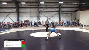 Prelims - Dylan Jones, Wesleyan vs Ryan Tripodi, Western New England