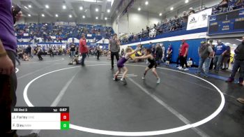 52 lbs Rr Rnd 3 - Juvia Farley, Chickasha Youth Wrestling vs Franki Dieu, Team Nomad