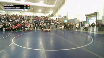 138B lbs Quarters - Broderick McFadden, Davis vs Zeke Burton, Jordan