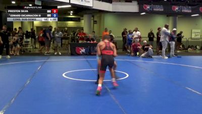 88 lbs Cons. Sub-semis - Preston Silva, Ruthless Wrestling Club vs Edward Encarnacion III, HeadHunters Wrestling Club