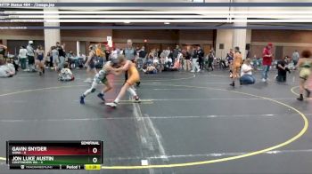 75 lbs Semis & 1st Wrestleback (8 Team) - Gavin Snyder, SHWA vs Jon Luke Austin, Contenders WA