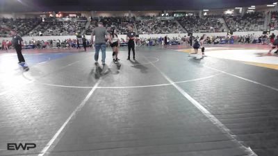 200 lbs Round Of 32 - Ameila Long, Ponca City LadyCat Wrestling vs Areli Trevino, Madill