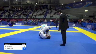 RAYRON GRACIE vs GUILHERME WANDER 2024 European Jiu-Jitsu IBJJF Championship