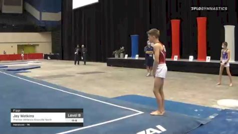 Jay Watkins - Floor, Premier Athletics Knoxville North - 2021 USA Gymnastics Development Program National Championships