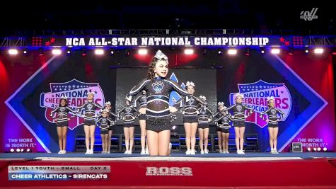 Cheer Athletics - SirenCats [2026 L1 Youth - Small Day 2] 2026 NCA All-Star National Championship