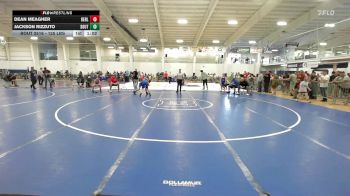 125 lbs Final - Dean Meagher, Berlin vs Jackson Rizzuto, Southington