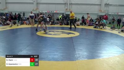 205 lbs Round 3 - Ben Clark, Team Gotcha vs Dylan Apanowicz, Patriots WC WV