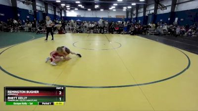 53 lbs Cons. Round 3 - Remington Bugher, Homedale vs Rhett Kelly, Timberline Youth Wrestling