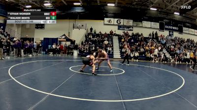 149 lbs Cons. Round 3 - Ethan Wonser, Minot State (N.D.) vs Walker Bents, Minnesota State