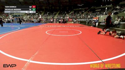 67 lbs Semifinal - Taze Daniels, Valiant Prep vs Nicholas Messina, The Outsiders Wrestling Club