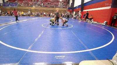 96 lbs 3rd Place - Bentley Hodge, Glenpool Warriors vs Jacob Meshaya, Mcalester Youth Wrestling