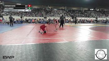 105 lbs Consi Of 8 #1 - Stetson Davis, Tuttle vs Jace Hebert, Poteau