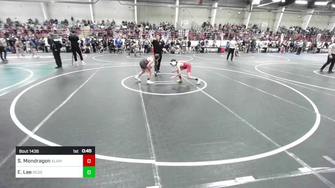 86 lbs Consi Of 4 - Shawn Mondragon, Alamosa vs Easton Lee, Redskin ...