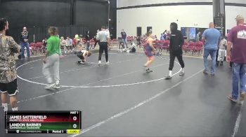 2nd Place Match - Landon Barnes, Summerville Takedown vs James Satterfield, Palmetto State Wrestling