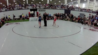 110 lbs Carleigh Radke, Oregon vs Ella Brown, North Dakota Blue