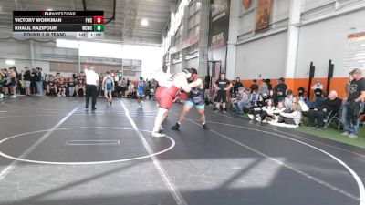 285 lbs Round 2 (8 Team) - Victory Workman, Freakztyle Wrecking Crew vs Khalil Razipour, Wrecking Crew WC