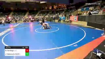 145 lbs Rd Of 16 - Noah Santiago, Wesley Wrestling Club vs Jozeph Valenzuela Smith, Valiant Prep