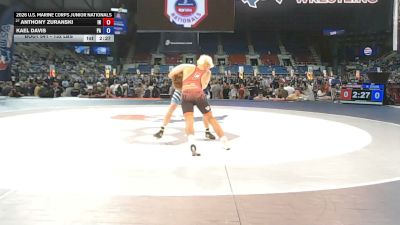 132 lbs Champ. Rd Of 64 - Anthony Zuranski, Indiana vs Kael Davis, Pennsylvania