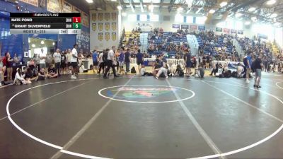 215 lbs Cons. Round 1 - Xavier Williams, Lake City Wrestling Club vs Benjamin Gordon, Heritage WC