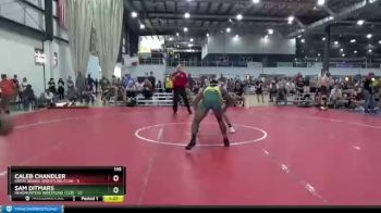 145 lbs Semis (4 Team) - Sam Ditmars, HEADHUNTERS WRESTLING CLUB vs Caleb Chandler, GREAT BRIDGE WRESTLING CLUB