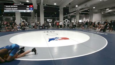 48 kg Cons. Semis - Silas Dietrich, Steller Trained Wrestling vs Chase Gilbert, The STJ Wrestling Club