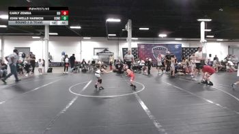 40 lbs Round 3 (6 Team) - Carly Zemba, Diamond State Inferno vs John Wells Harmon, Capital City WC