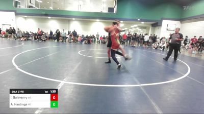 190 lbs Consi Of 32 #1 - Ivan Salaverry, WA vs Adin Hastings, MD