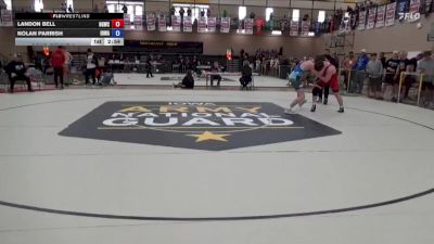 190 lbs Cons. Round 2 - Landon Bell, Big Game Wrestling Club vs Nolan Parrish, Iowa