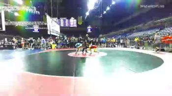 100 lbs Round Of 64 - Sienna A. Caruso, Oregon vs Bentley Hills, Illinois