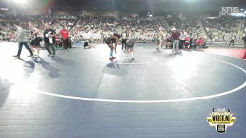 G6A-140 lbs Quarterfinal - Chloe Beckett, YUKON (Girls) vs Kelice Luker, UNION (Girls)