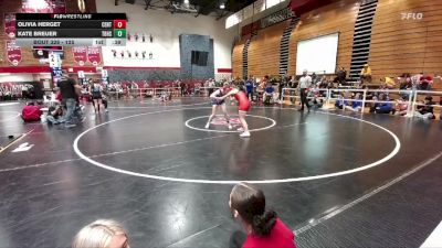 125 lbs Cons. Round 2 - Kate Breuer, Thunder Basin vs Olivia Herget, Central