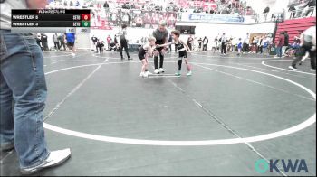 43 lbs Quarterfinal - Zayden Lewis, Team Nomad vs Henry White, Murray County Takedown Club