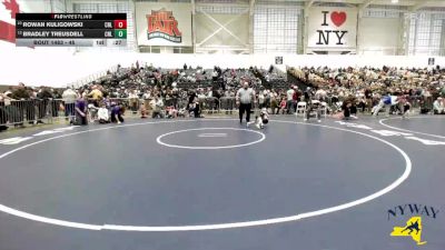 45 lbs Cons. Round 3 - Rowan Kuligowski, Club Not Listed vs Bradley Treusdell, Club Not Listed